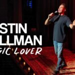 Justin WIllman performing on stage for Magic Lover - Netflix